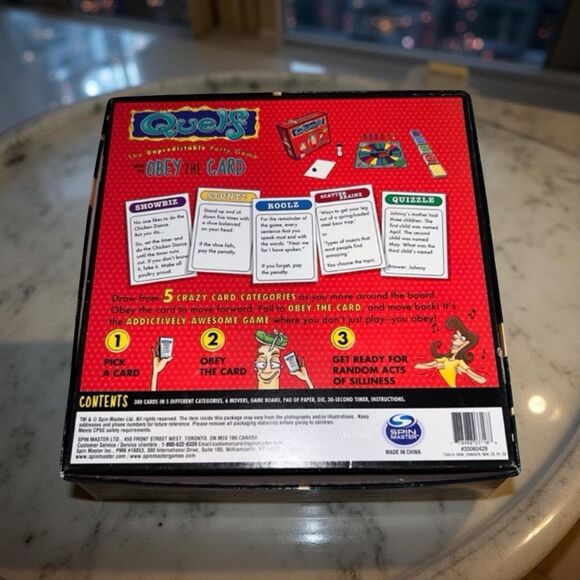 Spin Masters Quelf Board Game COMPLETE - Picture 4 of 4